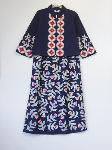 IDT1784-FRS1362 Blazer-Skirt (M)