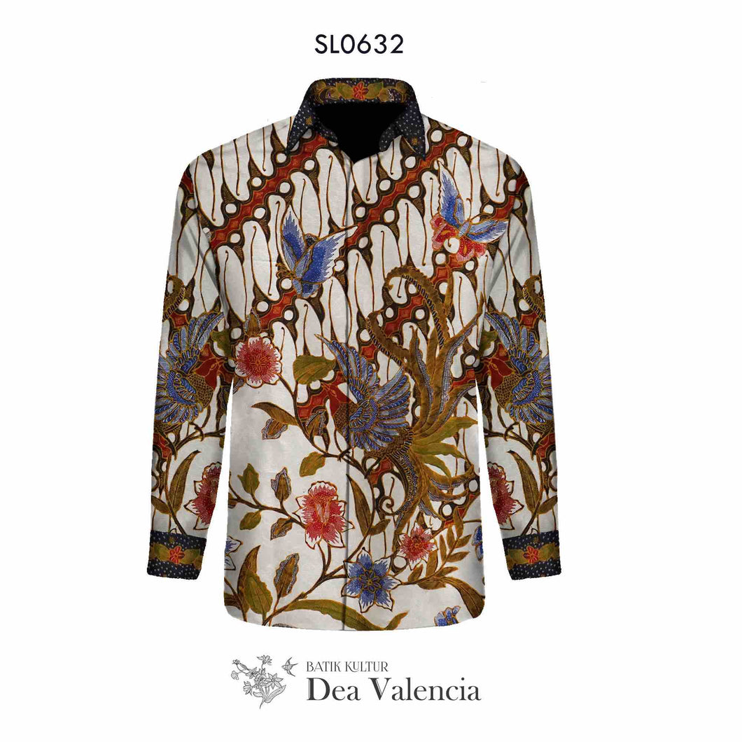 SL0632 - Silk Men's Shirt Material