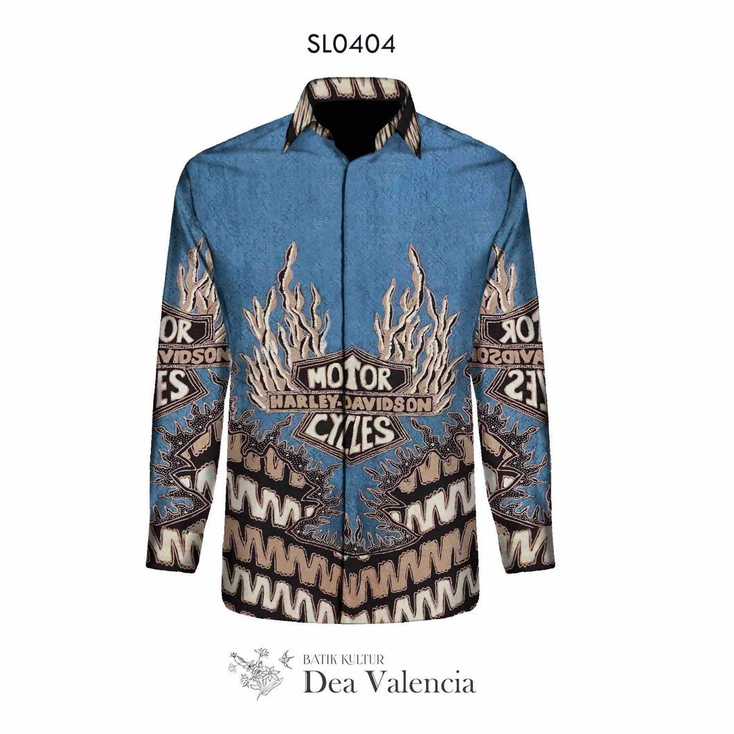 SL0404 - Silk Men's Shirt Material