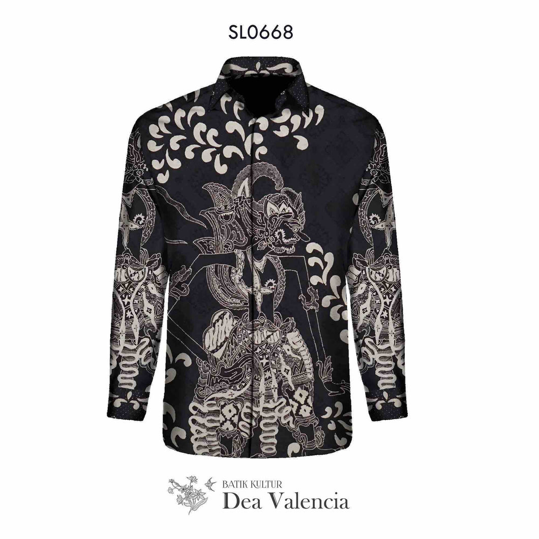 SL0668 - Silk Men's Shirt Material