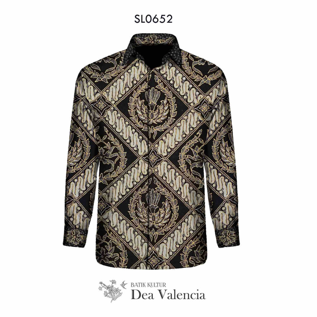 SL0652 Prada - Silk Men's Shirt Material