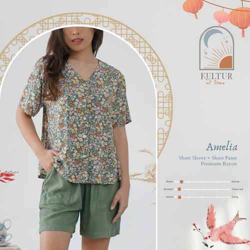 A064@2-0006 AMELIA SHORT SET (M/L)