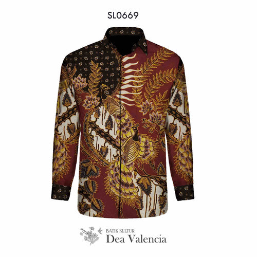 SL0669 - Silk Men's Shirt Material