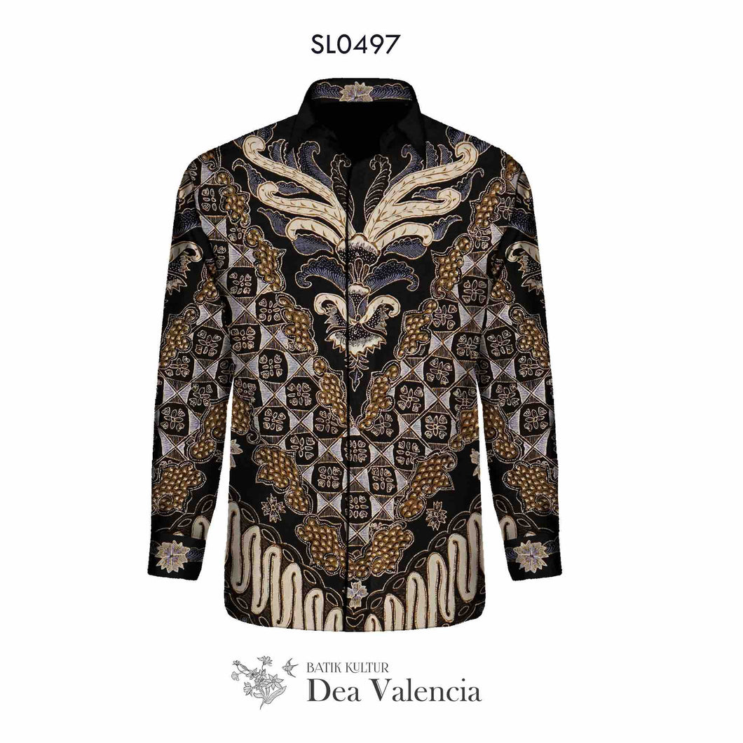 SL0497 - Silk Men's Shirt Material