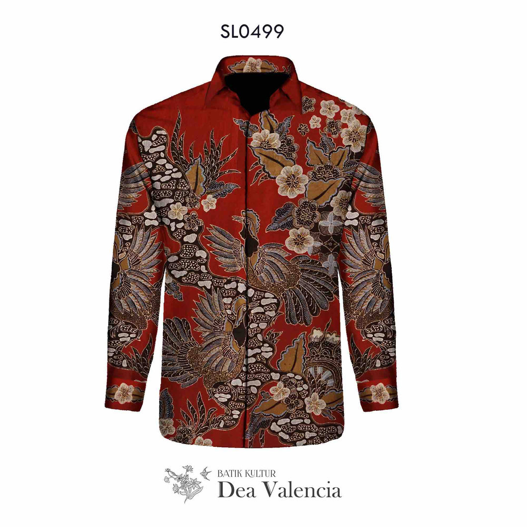 SL0499 - Silk Men's Shirt Material