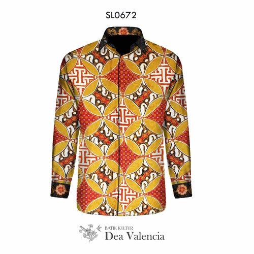 SL0672 - Silk Men's Shirt Material