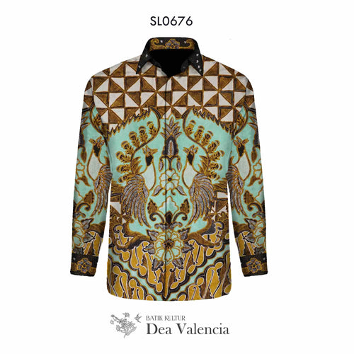SL0676 - Silk Men's Shirt Material