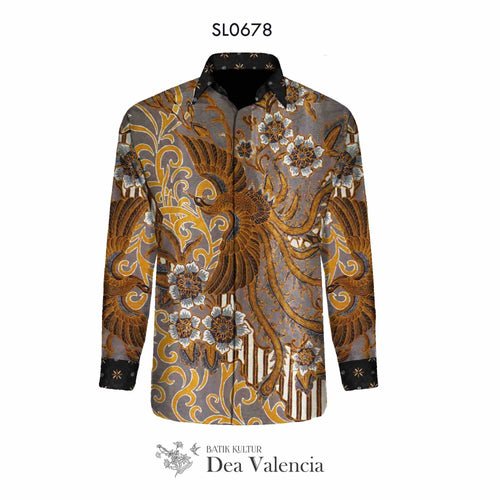 SL0678 - Silk Men's Shirt Material
