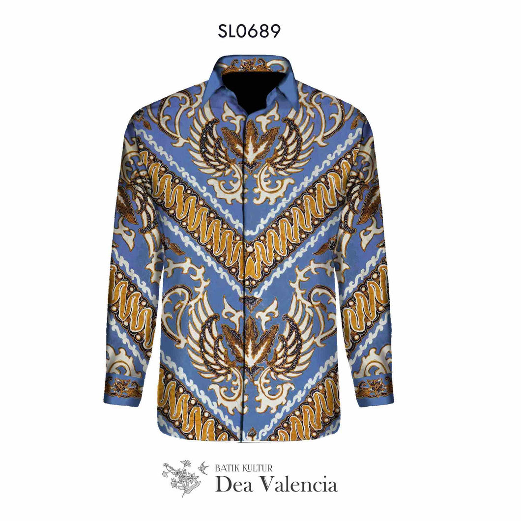 SL0689 - Silk Men's Shirt Material