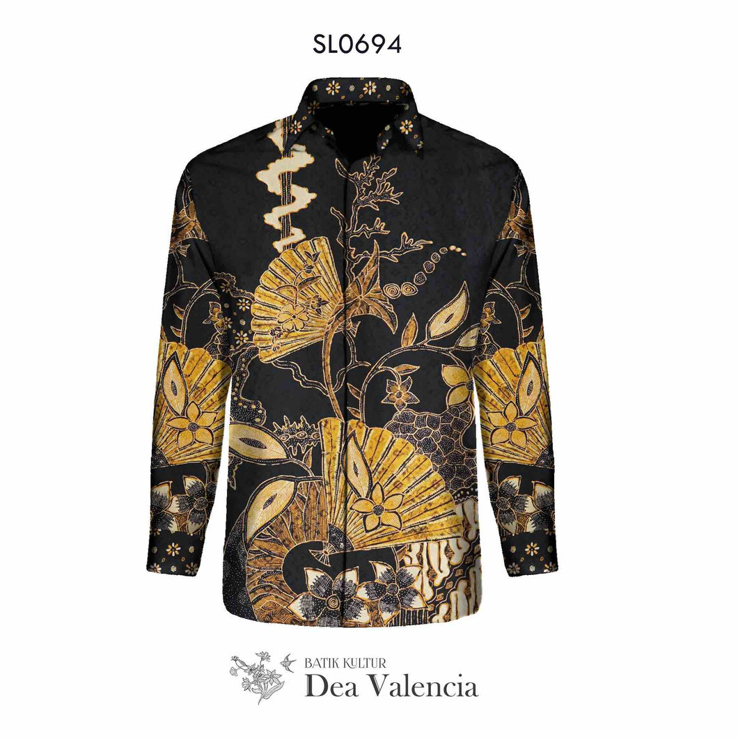 SL0694 - Silk Men's Shirt Material