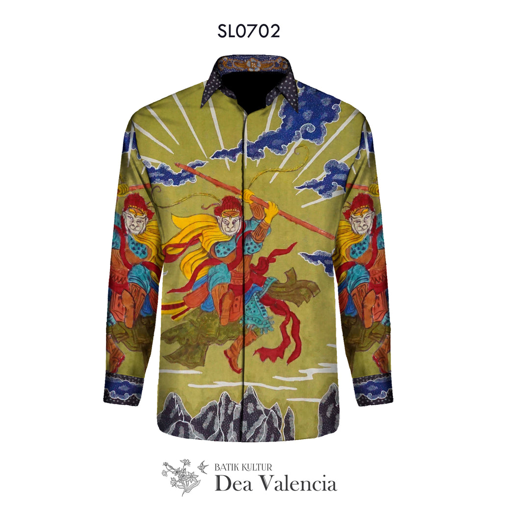 SL0702 - Silk Men's Shirt Material