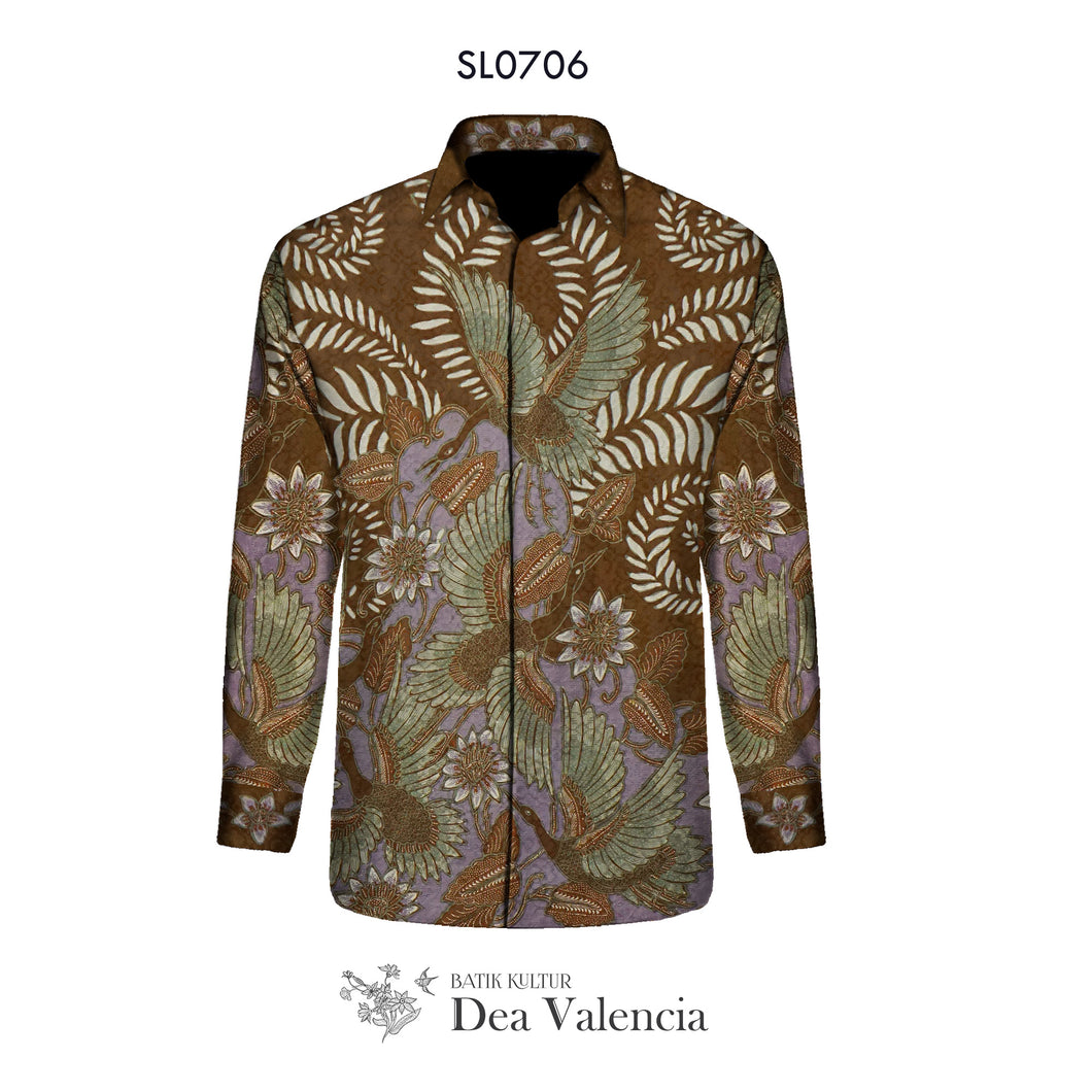 SL0706 - Silk Men's Shirt Material