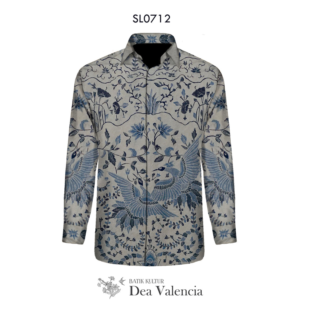 SL0712 - Silk Men's Shirt Material