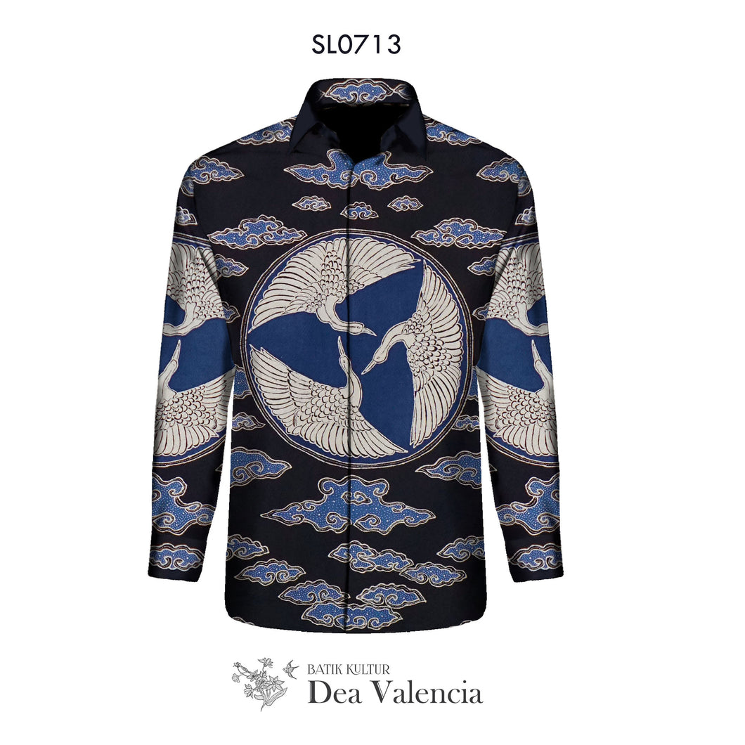 SL0713 - Silk Men's Shirt Material