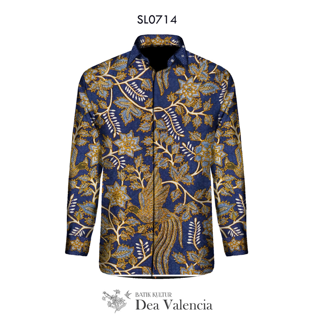 SL0714 - Silk Men's Shirt Material