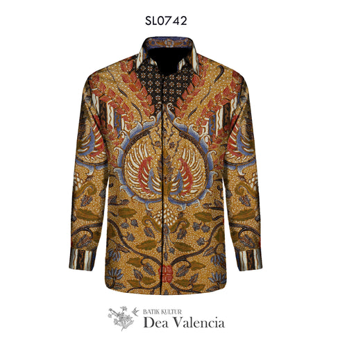 SL0742 - Silk Men's Shirt Material