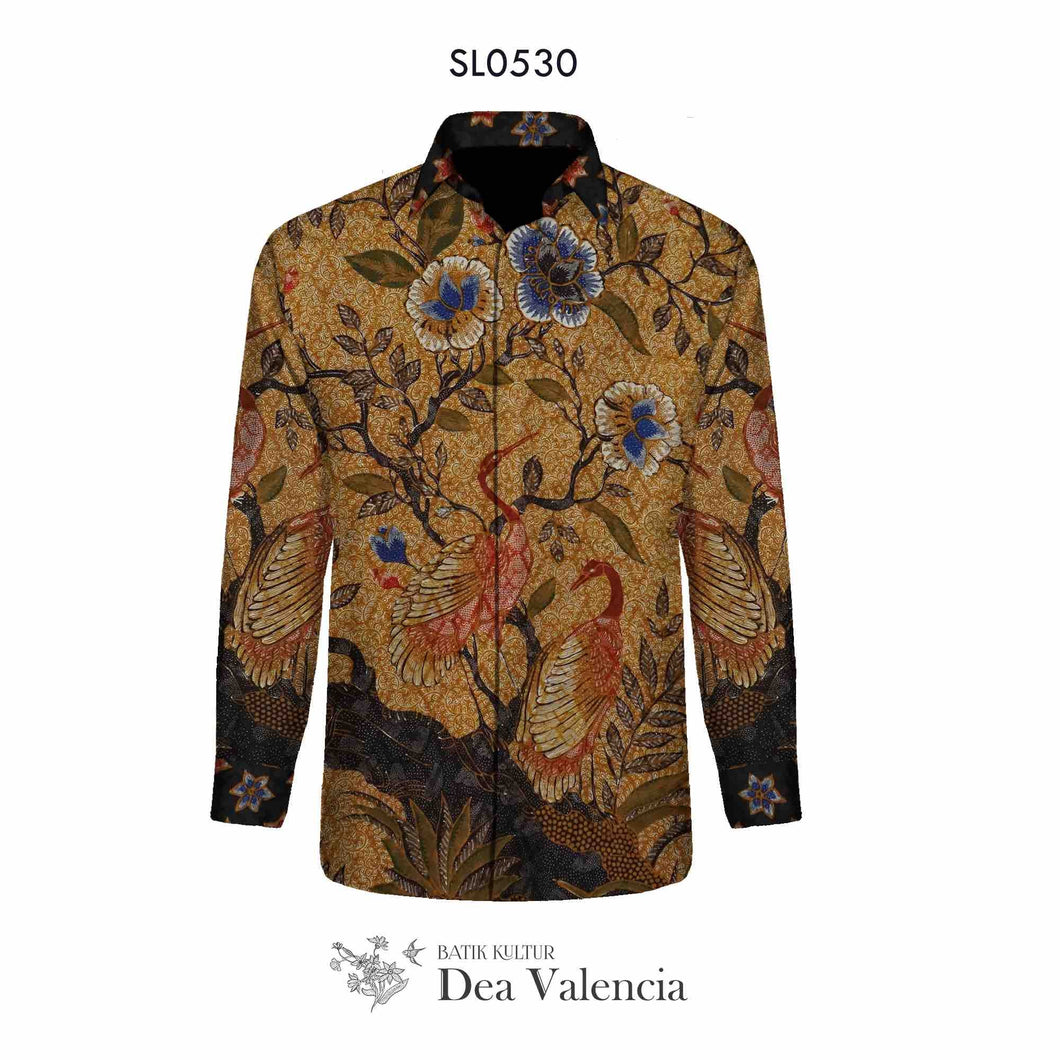 SL0530 - Silk Men's Shirt Material
