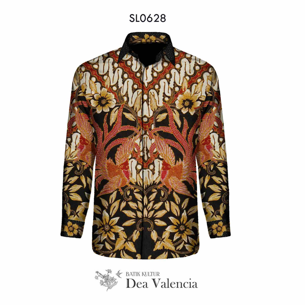 SL0628 - Silk Men's Shirt Material