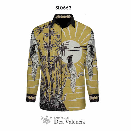 SL0663 - Silk Men's Shirt Material