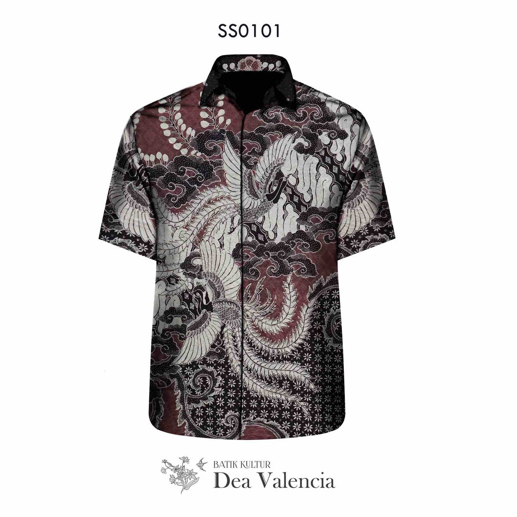 SS0101 - Silk Men's Shirt Material